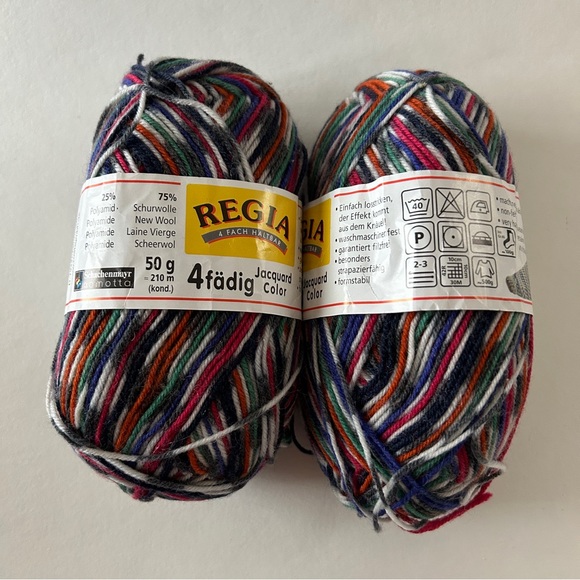 Regia jacquard color - 2 balls - hand knitting socks - Picture 2 of 3